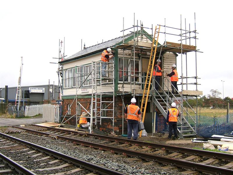 Alrewas being refurbished