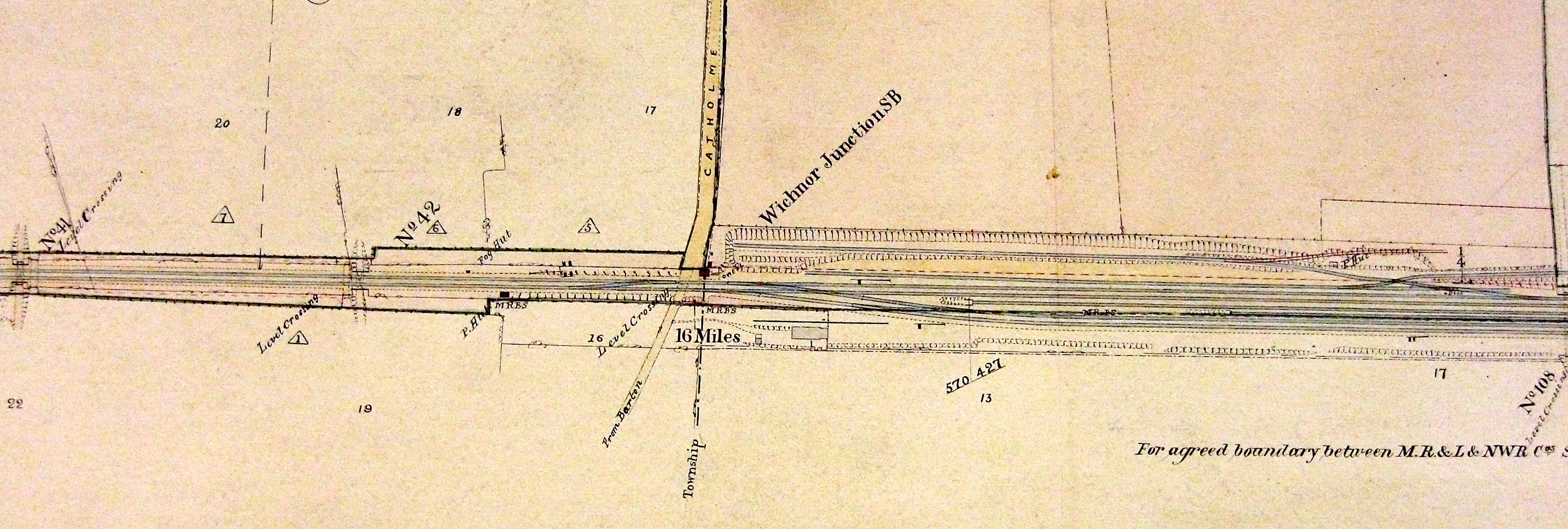 Two Chain Plan of Wichnor Junction